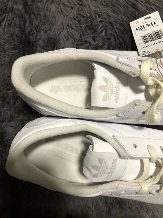 ADIDAS ORIGINALS COUNTRY SOFT RETRO LEATHER Shoes, Size 11.5M/12.5W, IH7095 main image 4
